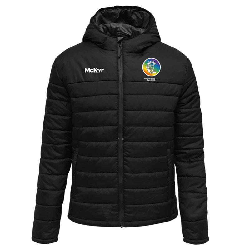 Mc Keever Ballinascarthy Camogie Core 22 Puffa Jacket - Adult - Black