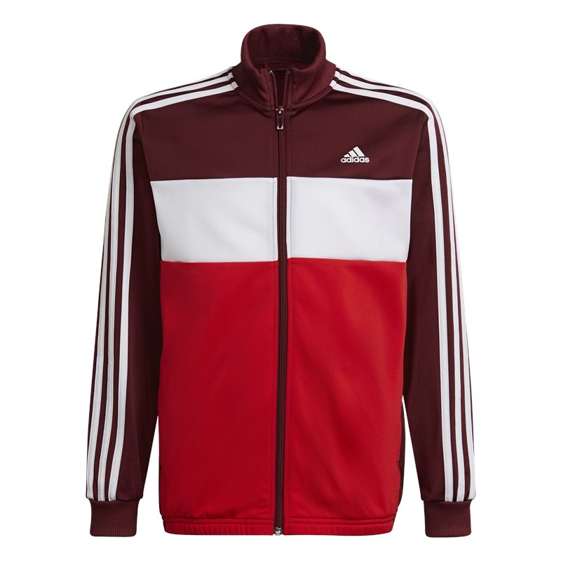adidas Essentials Tiberio Tracksuit - Boys - Shadow Red/White