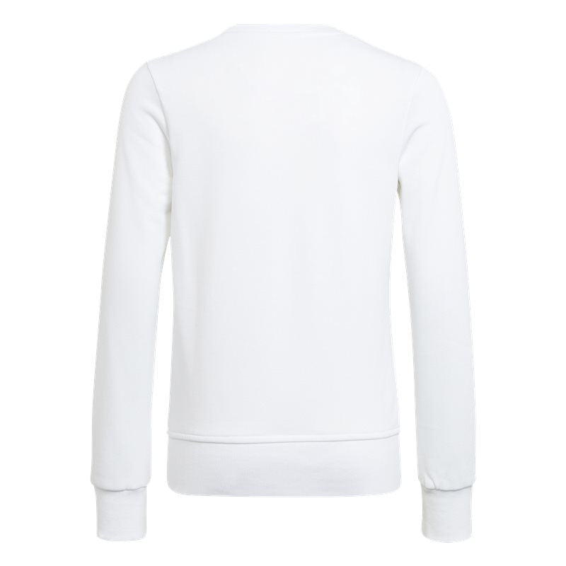 adidas BL Sweat Top - Girls - White/Clear Pink