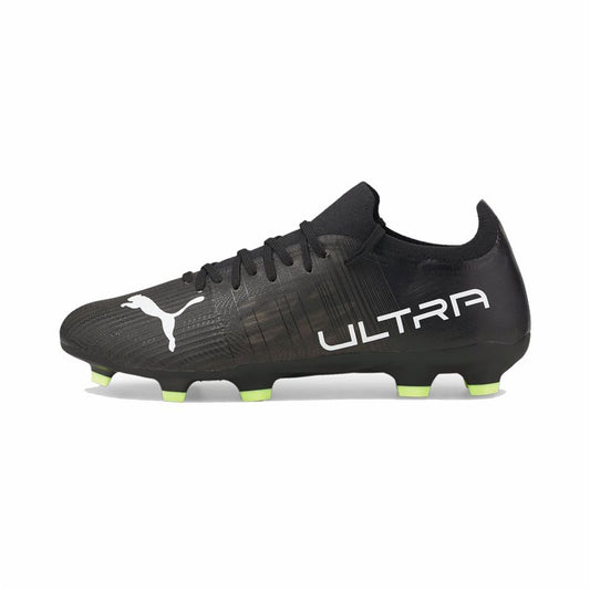 Puma Ultra 3.4 FG/AG Football Boots - Adult - Black/White/Fizzy Light