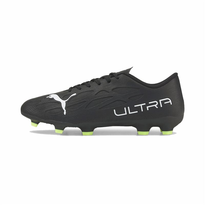 Puma Ultra 4.4 FG/AG Football Boots - Adult - Black/White/Fizzy Light