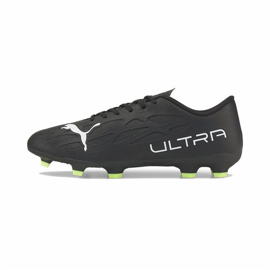Puma Ultra 4.4 FG/AG Football Boots - Adult - Black/White/Fizzy Light