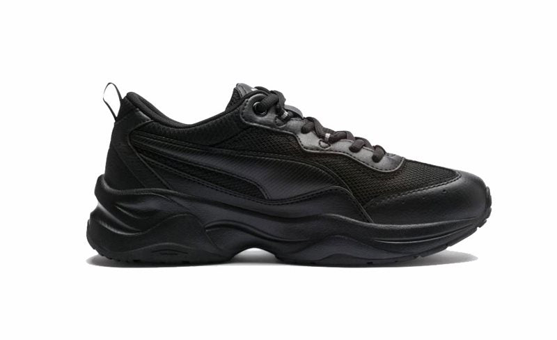 Puma Cilia Trainers - Womens - Black/Silver/Peach Bud