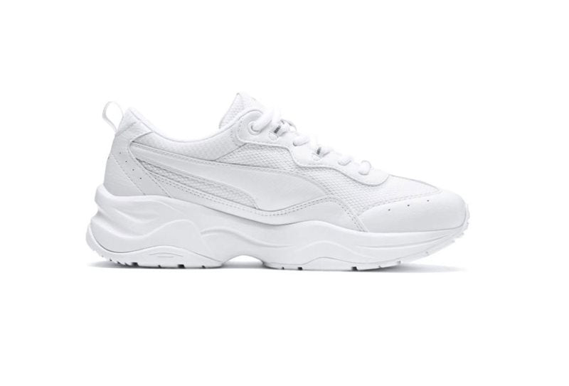 Puma Cilia Trainers - Womens - White/Grey Violet/Silver