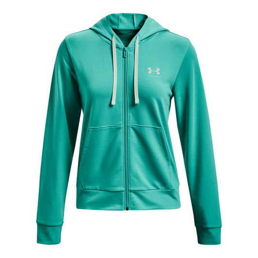 Under Armour Rival Terry Full Zip Hoodie - Womens - Neptune/Sea Mist