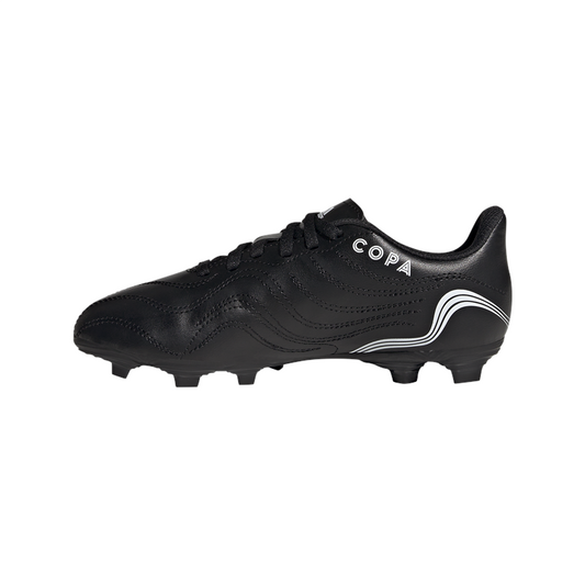 adidas Copa Sense.4 FxG Football Boots - Youth - Black/White/Vivid Red