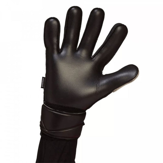 adidas Predator Glove Match Fingersafe Goalkeeper Gloves - Adult - Black/White/Dark Grey
