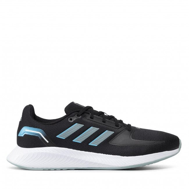 adidas RunFalcon 2.0 Trainers - Mens - Black/Magic Grey/Sky Rush