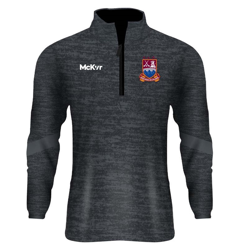Mc Keever Clarinbridge GAA Core 22 1/4 Zip Top - Youth - Charcoal