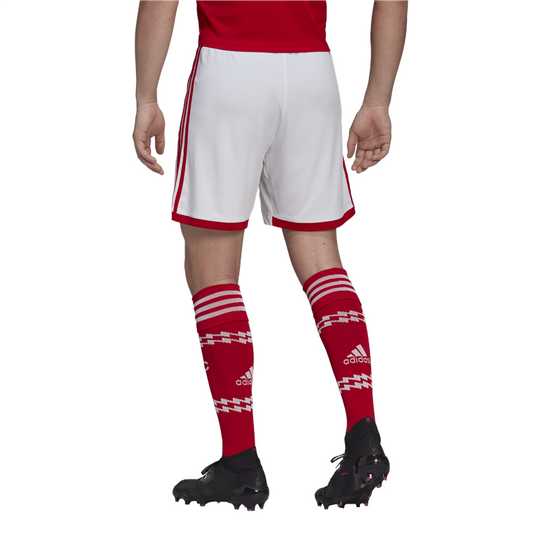 adidas Arsenal FC Official 2022/23 Home Shorts - Adult - White