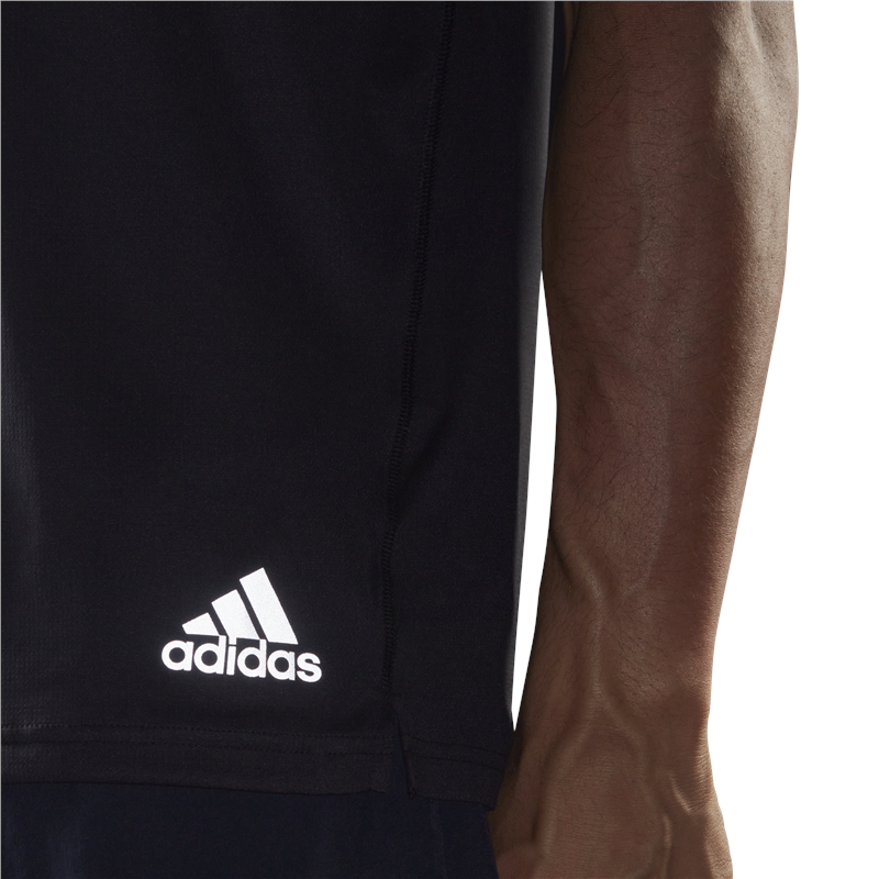 adidas Run It Tee - Mens - Black