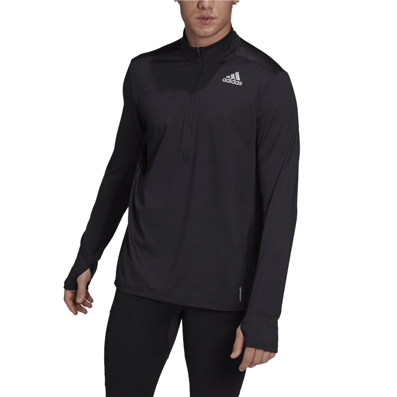 adidas Own The Run 1/2 Zip Top - Mens - Black