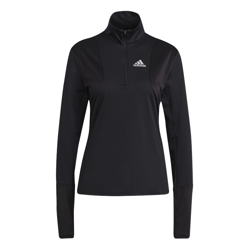adidas Own The Run 1/2 Zip Top - Womens - Black