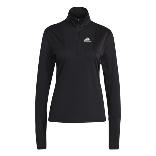 adidas Own The Run 1/2 Zip Top - Womens - Black