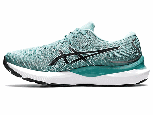 Asics Gel Cumulus 24 Running Shoes - Womens - Oasis Green/Black