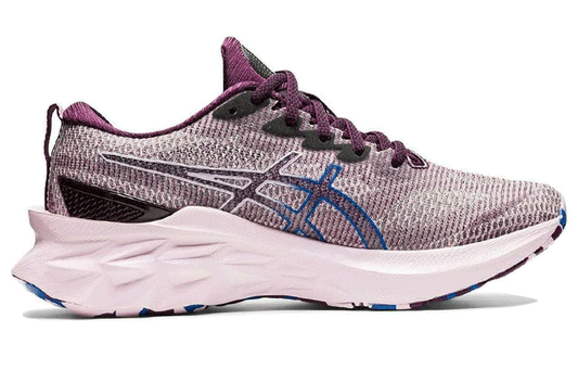 Asics Novablast 2 LE Running Shoes - Womens - Deep Plum/Barely Rose