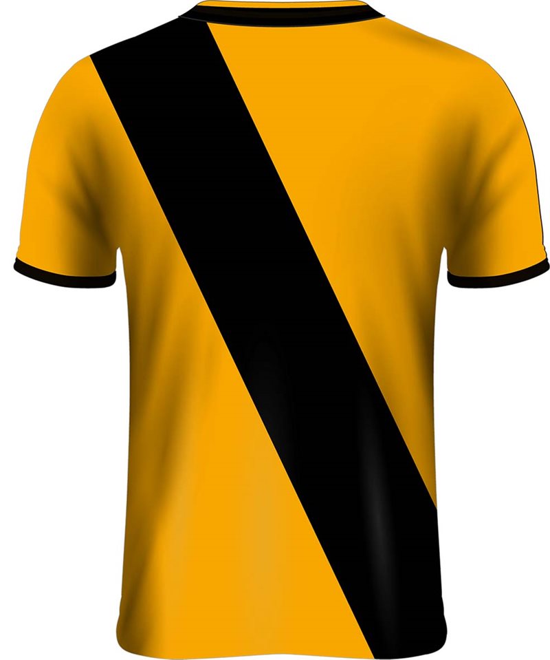 Mc Keever St Marys GAA Official Jersey - Adult - Amber/Black