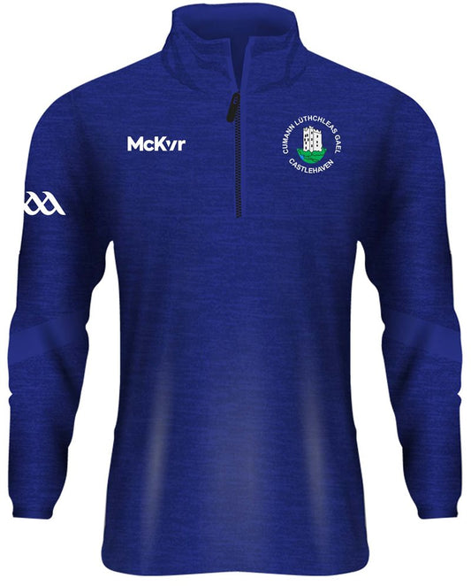 Mc Keever Castlehaven GAA Core 22 1/4 Zip Top - Adult - Royal