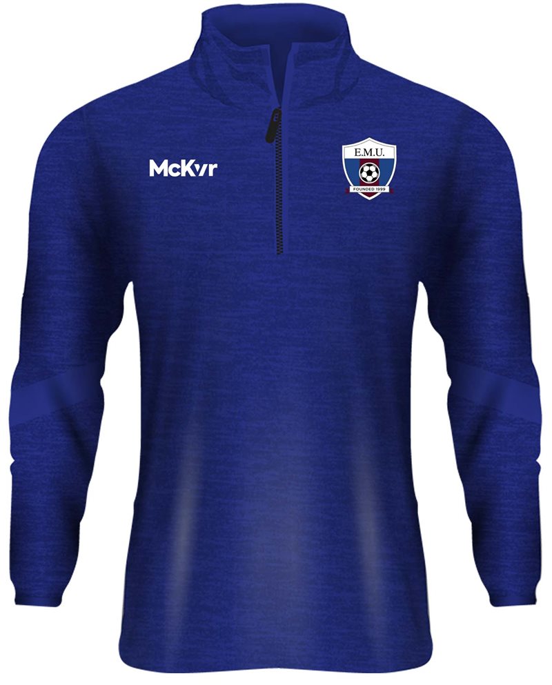 Mc Keever East Meath United FC Core 22 1/4 Zip Top - Youth - Royal