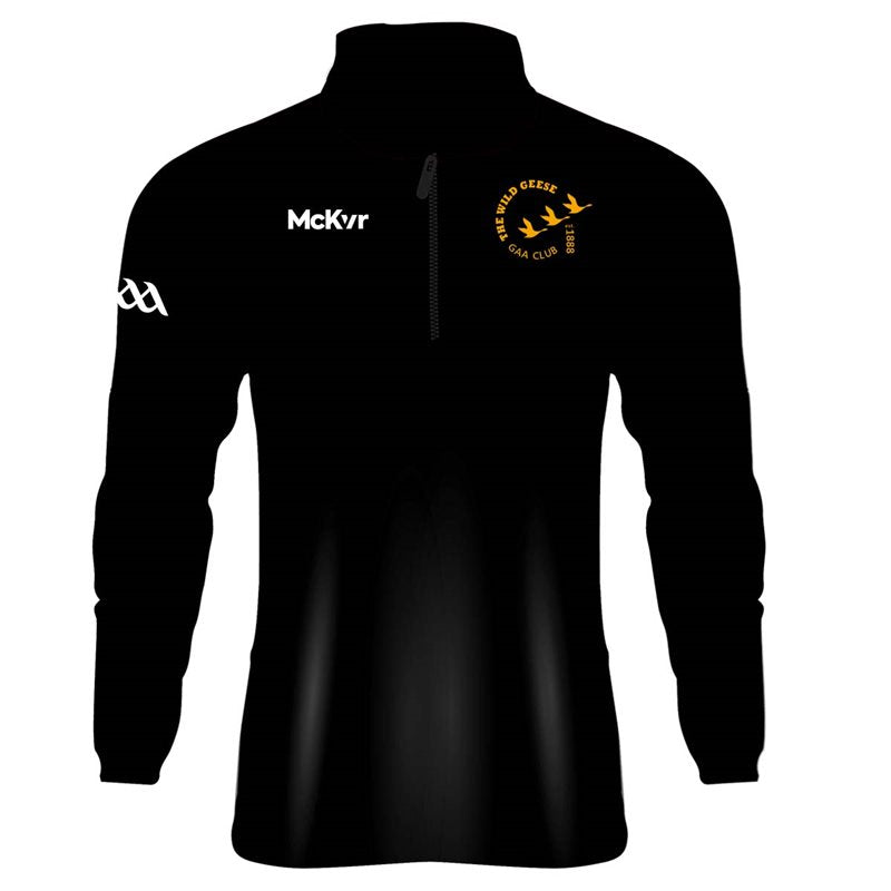 Mc Keever Wild Geese GAA Core 22 1/4 Zip Top - Youth - Black