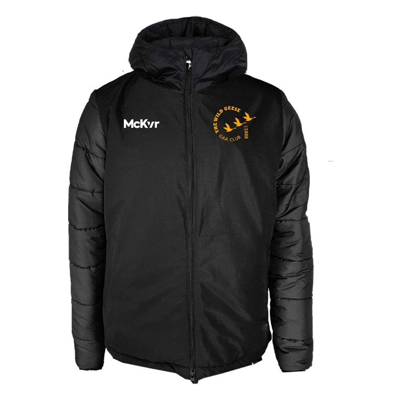 Mc Keever Wild Geese GAA Core 22 Stadium Jacket - Youth - Black