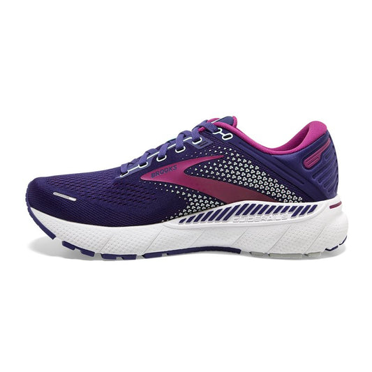 Brooks Adrenaline GTS 22 Running Shoes - Womens - Navy/Yucca/Pink