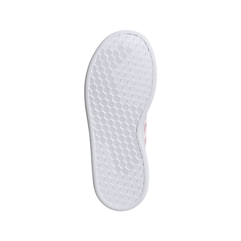adidas Grand Court EL Childrens Trainers - Girls - White/Pink
