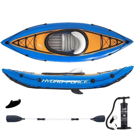 Hydro-Force Cove Champion 9ft 1 Person Kayak Set (9' x 32 inch)