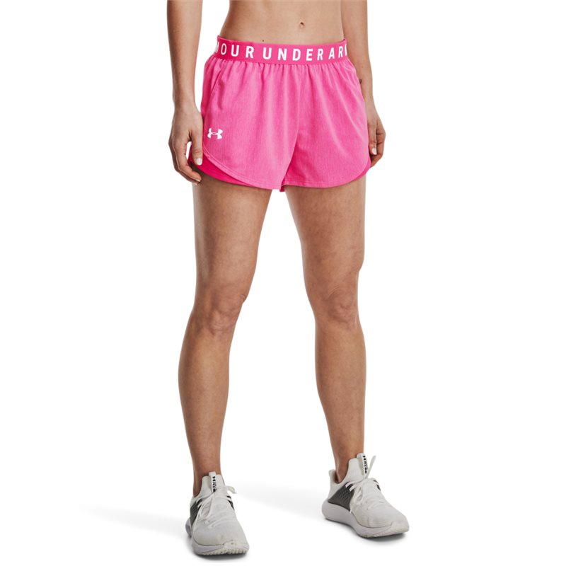 Under Armour Play Up Twist 3.0 Training Shorts - Womens - Electro Pink/White