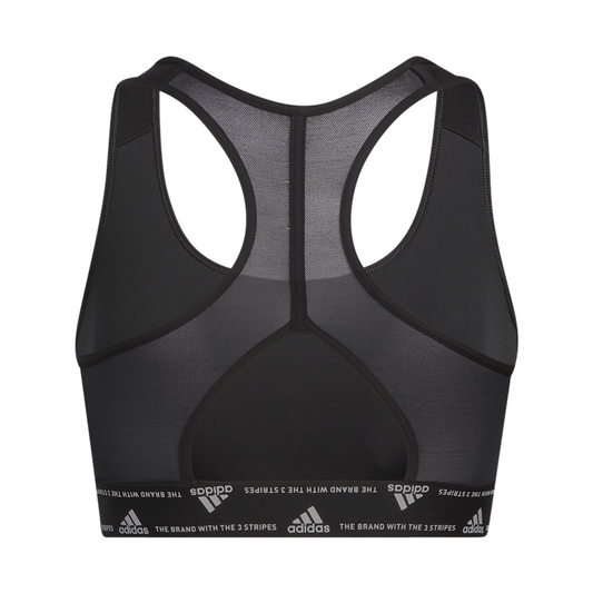 adidas Powerreact Training Medium Support Sports Bra - Womens - Black
