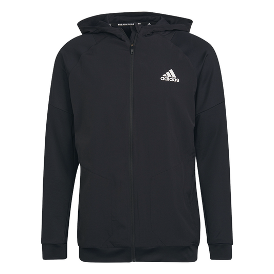 adidas Training Full Zip Hoodie - Mens - Black