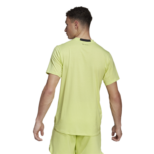 adidas D4T Training Tee - Mens - Pulse Lime