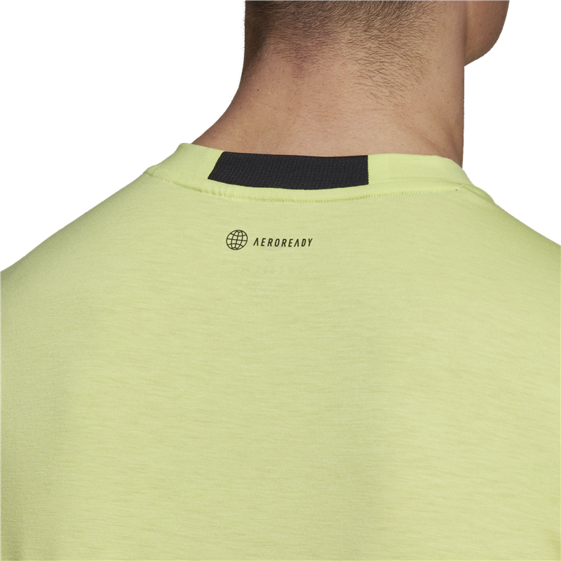 adidas D4T Training Tee - Mens - Pulse Lime
