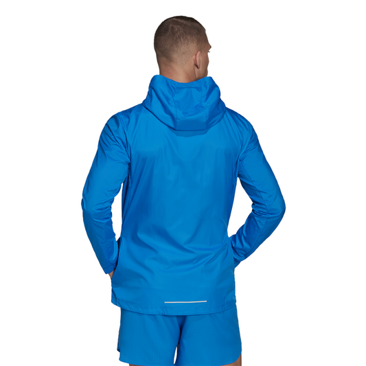 adidas Own The Run Jacket - Mens - Blue/Reflective Silver