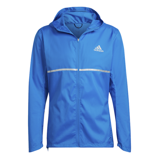 adidas Own The Run Jacket - Mens - Blue/Reflective Silver