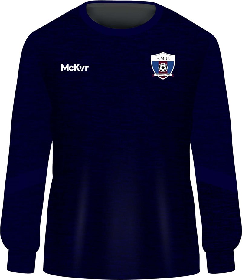 Mc Keever East Meath United FC Core 22 Sweat Top - Youth - Navy