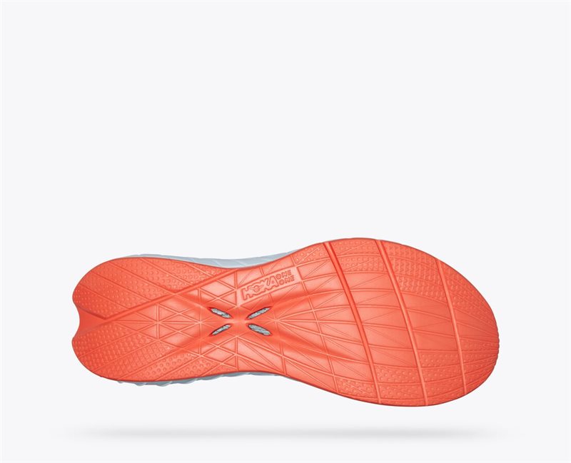 Hoka One One Carbon X 3 Running Shoes - Womens - Peach Parfait/Summer Song