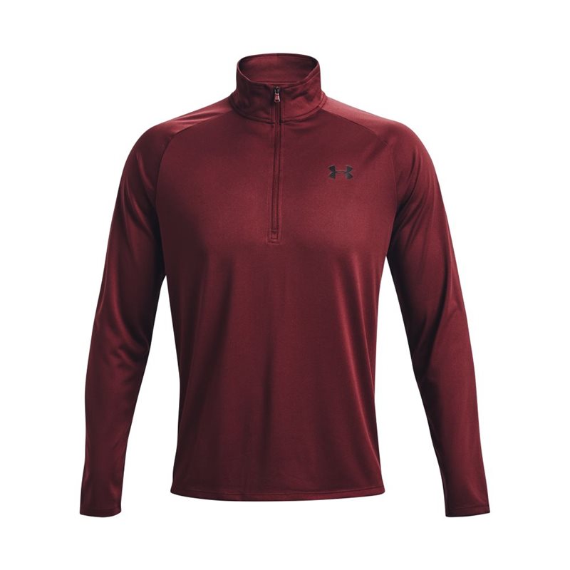 Under Armour Tech 1/2 Zip - Mens - Chestnut Red/Black
