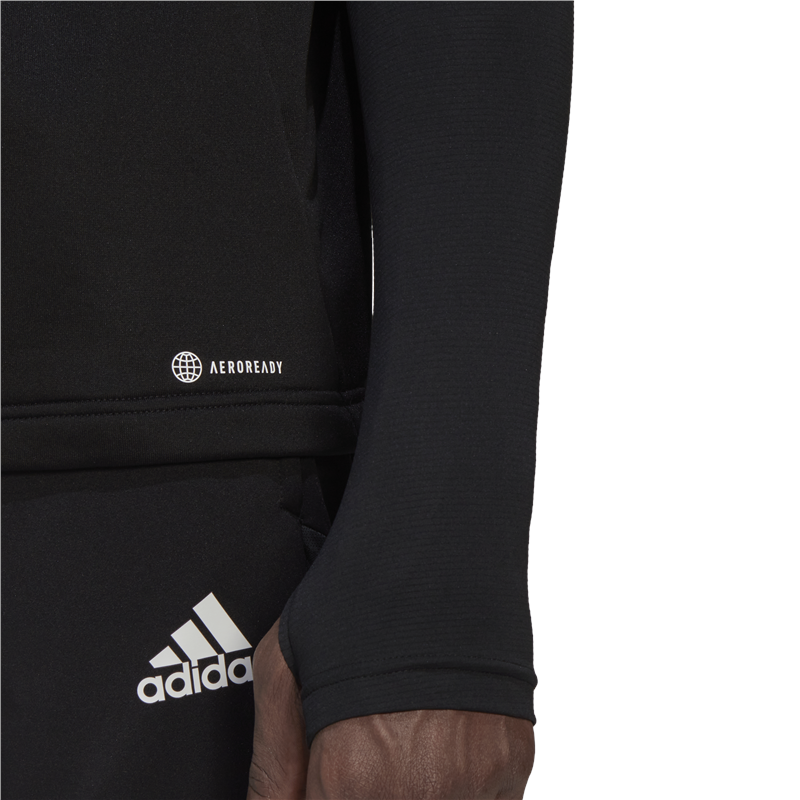 adidas Manchester United FC Condivo 22 Training Top - Adult - Black