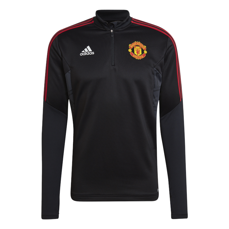 adidas Manchester United FC Condivo 22 Training Top - Adult - Black