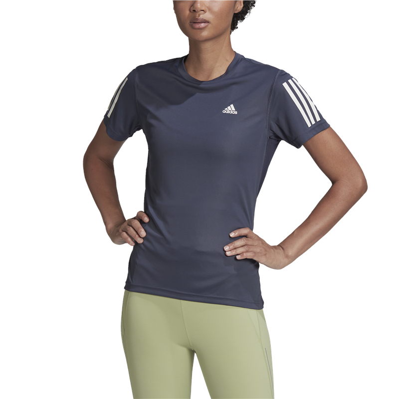 adidas Own The Run Tee - Womens - Navy