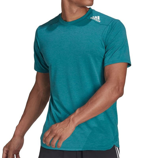 adidas D4T Training Tee - Mens - Legacy Teal