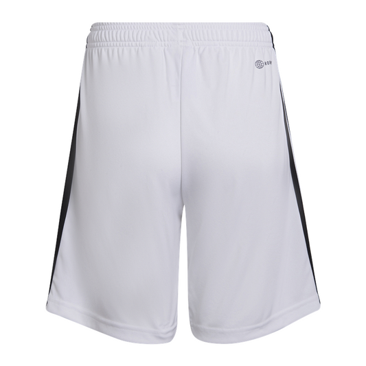 adidas Manchester United FC Official 2022/23 Home Shorts - Youth - White