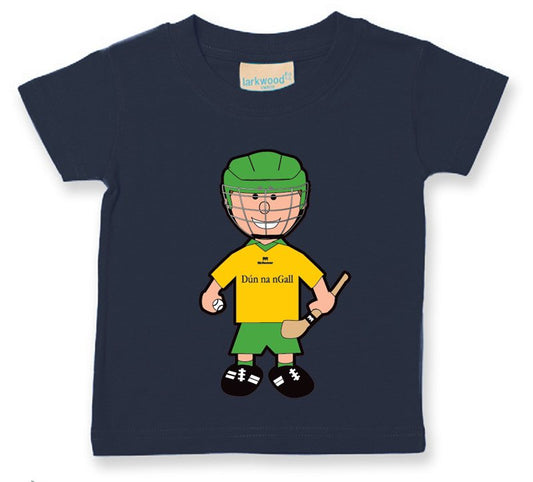 The GAA Store Donegal Baby Mascot Tee - Boys - Hurling - Navy