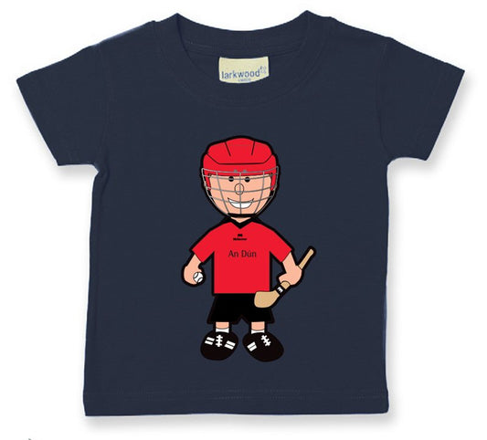 The GAA Store Down Baby Mascot Tee - Boys - Hurling - Navy