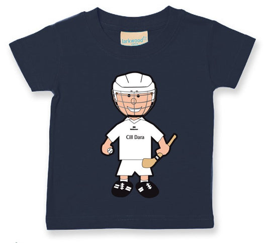 The GAA Store Kildare Baby Mascot Tee - Boys - Hurling - Navy
