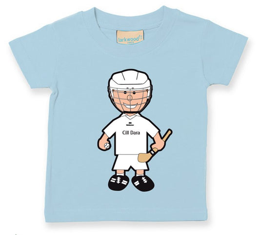 The GAA Store Kildare Baby Mascot Tee - Boys - Hurling - Pale Blue