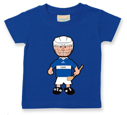 The GAA Store Laois Baby Mascot Tee - Boys - Hurling - Royal