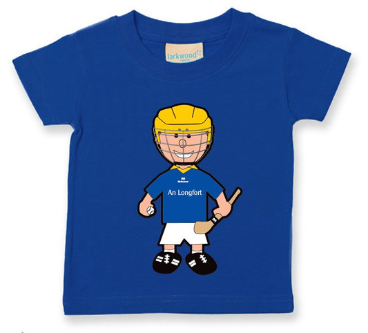The GAA Store Longford Baby Mascot Tee - Boys - Hurling - Royal