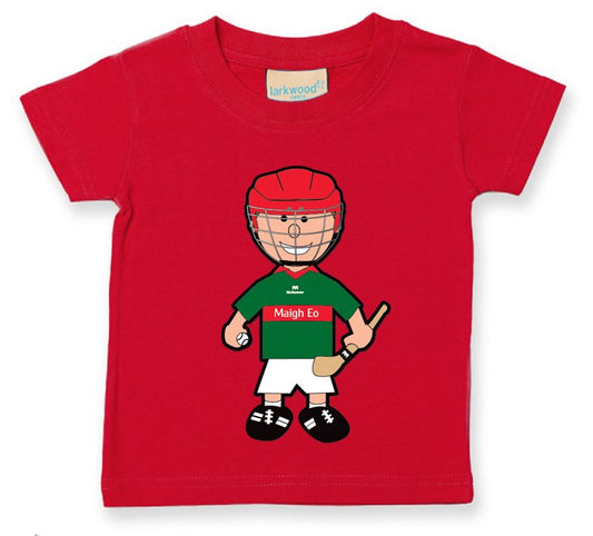 The GAA Store Mayo Baby Mascot Tee - Boys - Hurling - Red